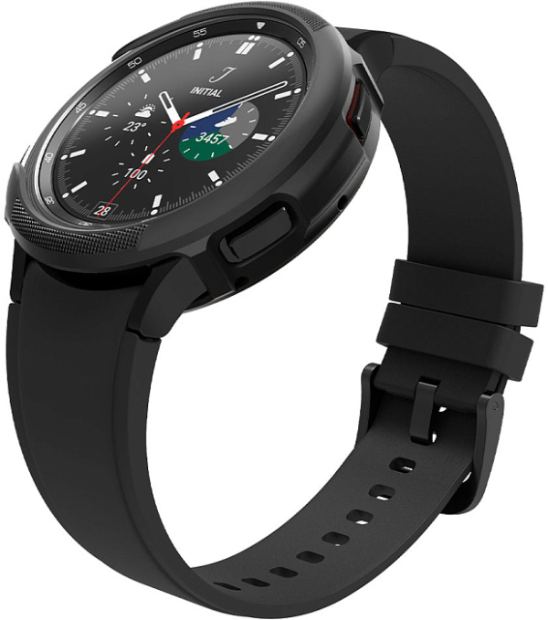 Купить Чехол Spigen Liquid Air (ACS03140) для Samsung Galaxy Watch 4 Classic 46mm (Black)